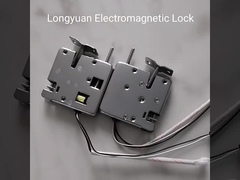 DC 24v 12v स्वचालित कैबिनेट लॉक सिल्वर मैग्नेटिक इलेक्ट्रॉनिक लॉक
